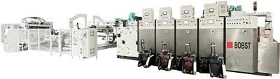 Halvempi Bobst Bottom Printing Die Cutting Slotter Inline Casemaker