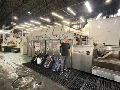 Käytetty Martin Printing Slotter Die Cutter 66 tuumalla